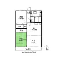 群馬県前橋市関根町2丁目の賃貸マンションの間取り