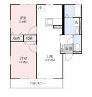 物件の間取り画像