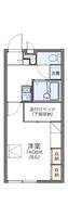 レオパレスシェソワの間取り