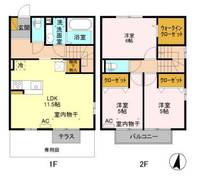 物件の間取り画像