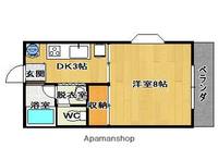 群馬県邑楽郡大泉町仙石1丁目の賃貸アパートの間取り