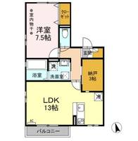 PORTOの間取り