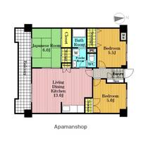 ベルメゾン大東の間取り