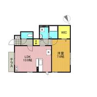 SAKURA HILLS Bの間取り