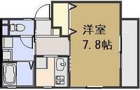ジュネス・K203号室の間取り