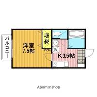 クレールライムⅡ206の間取り