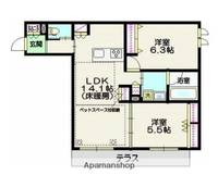 物件の間取り画像