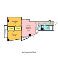 ベルハイム川口601の間取り