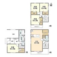 埼玉県川口市元郷3丁目(一戸建)の賃貸物件の間取り