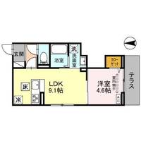 グランディールKAWAGUCHIの間取り