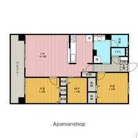 埼玉県さいたま市北区宮原町1丁目の賃貸マンションの間取り