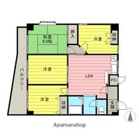 プレステージ簗瀬406の間取り
