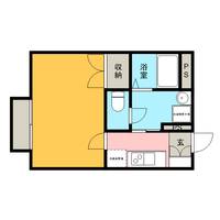アンプルールフェールアミーⅠの間取り