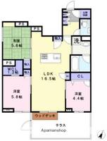 物件の間取り画像