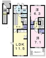 物件の間取り画像