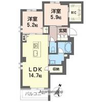 物件の間取り画像