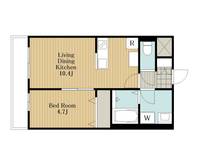 物件の間取り画像