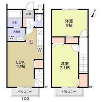 物件の間取り画像