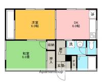 イーストグリーンハイツB棟202の間取り