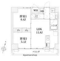 物件の間取り画像