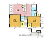 埼玉県さいたま市南区大字太田窪の賃貸アパートの間取り