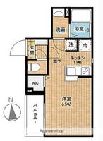 埼玉県さいたま市浦和区東仲町の賃貸アパートの間取り