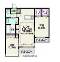 物件の間取り画像