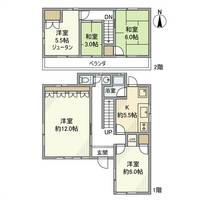 埼玉県さいたま市浦和区常盤3丁目(一戸建)の賃貸物件戸建ての間取り