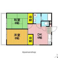埼玉県さいたま市南区内谷5丁目の賃貸アパートの間取り