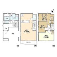 埼玉県さいたま市桜区町谷1丁目(一戸建)の賃貸物件の間取り