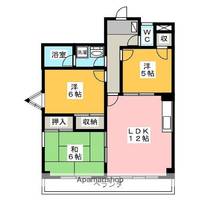 埼玉県さいたま市浦和区領家3丁目の賃貸マンションの間取り