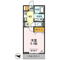 レジデンス上小Aの間取り