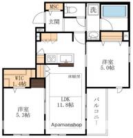 物件の間取り画像