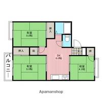 栗原コーポA棟101の間取り