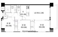 エマーレ南浦和(ヒルズ神明の木)の間取り