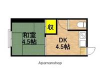 アパート三景202の間取り