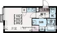 イクシオ DAITA VALLEYの間取り