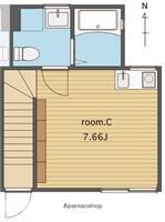 CASITAroomCの間取り