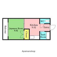 第1みよしハイツ302の間取り