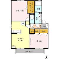 シャレーエスポワール 壱番館の間取り