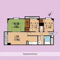 ルバービアニイザⅠの間取り