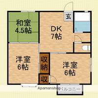 物件の間取り画像