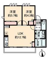 物件の間取り画像