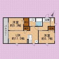 物件の間取り画像