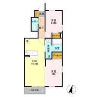 物件の間取り画像