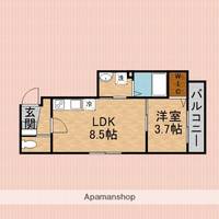 LEAF HILLS KAMIFUKUOKAの間取り