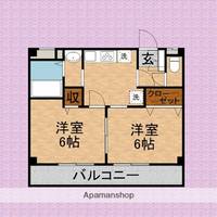 コーポクレインの間取り