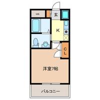 埼玉県富士見市西みずほ台2丁目の賃貸マンションの間取り