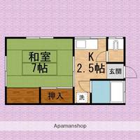 埼玉県志木市幸町1丁目の賃貸アパートの間取り
