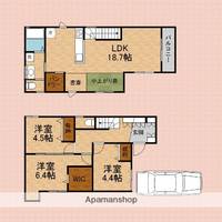 埼玉県志木市本町1丁目(一戸建)の賃貸物件の間取り